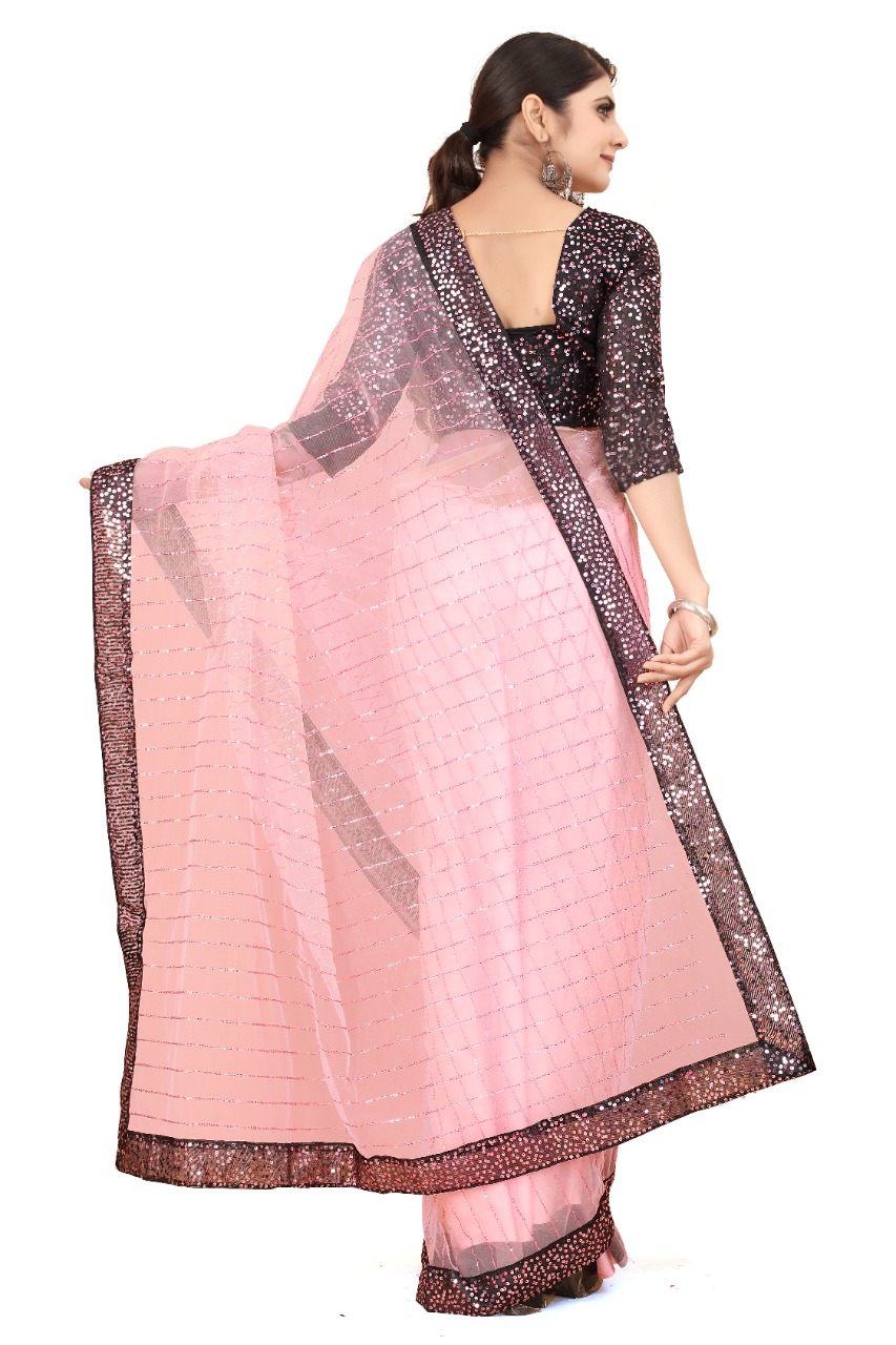 Vanshaft Woven Cotton Saree For With Blouse 